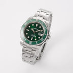 VANKROS Mariner V351 | 40mm Green Dial, Green Bezel | NH35 Movement