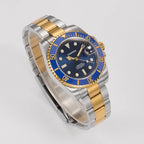 VANKROS Mariner V351 | 40mm Two-Tone Blue Dial, Blue Bezel | NH35 Movement
