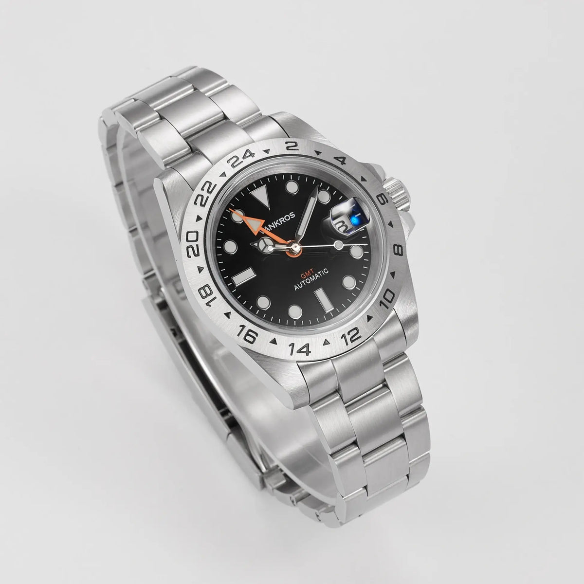 VANKROS Explorer V371 | 40mm Black Dial | NH34 Movement