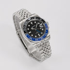 VANKROS GMT V336 | 40mm Black Dial, Black/Blue Bezel | NH34 Movement
