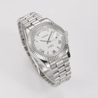 VANKROS Day-Date V311 | 41mm White Dial | Citizen 8285 Movement