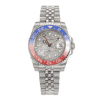 VANKROS GMT V336 | 40mm Meteorite Dial, Pepsi Bezel | NH34 Movement