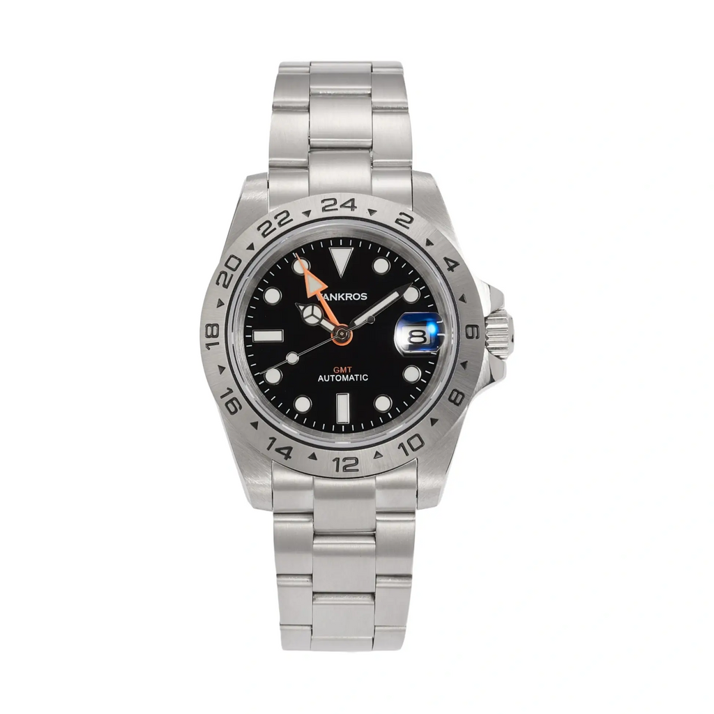 VANKROS Explorer V371 | 40mm Black Dial | NH34 Movement