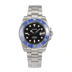 VANKROS Mariner V351 | 40mm Black Dial, Blue Bezel | NH35 Movement