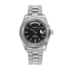 VANKROS Day-Date V311 | 41mm Black Dial | Citizen 8285 Movement