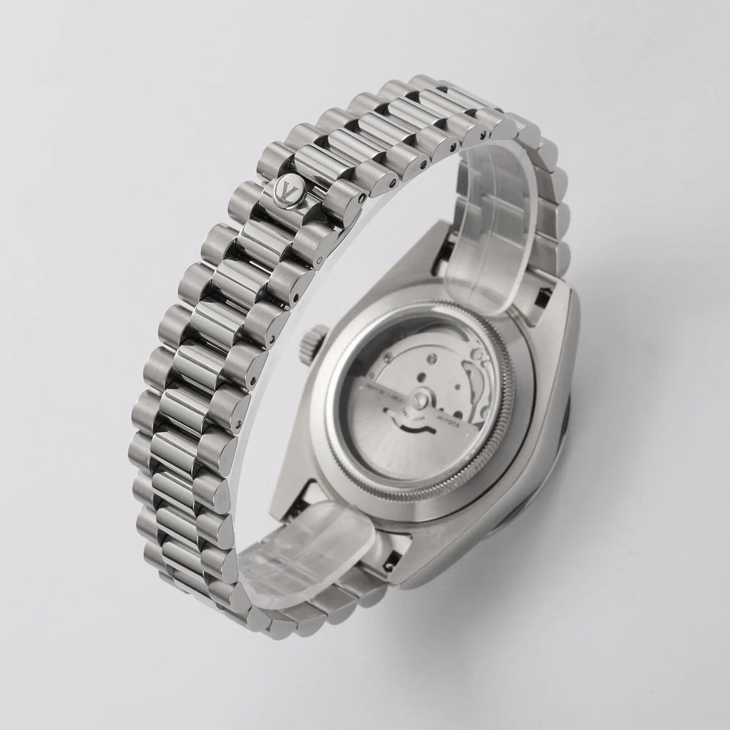 VANKROS Day-Date V311 | 41mm White Dial | Citizen 8285 Movement