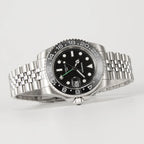 VANKROS GMT V336 | 40mm Black Dial, Black Bezel | NH34 Movement