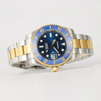 VANKROS Mariner V351 | 40mm Two-Tone Blue Dial, Blue Bezel | NH35 Movement