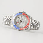 VANKROS GMT V336 | 40mm Meteorite Dial, Pepsi Bezel | NH34 Movement