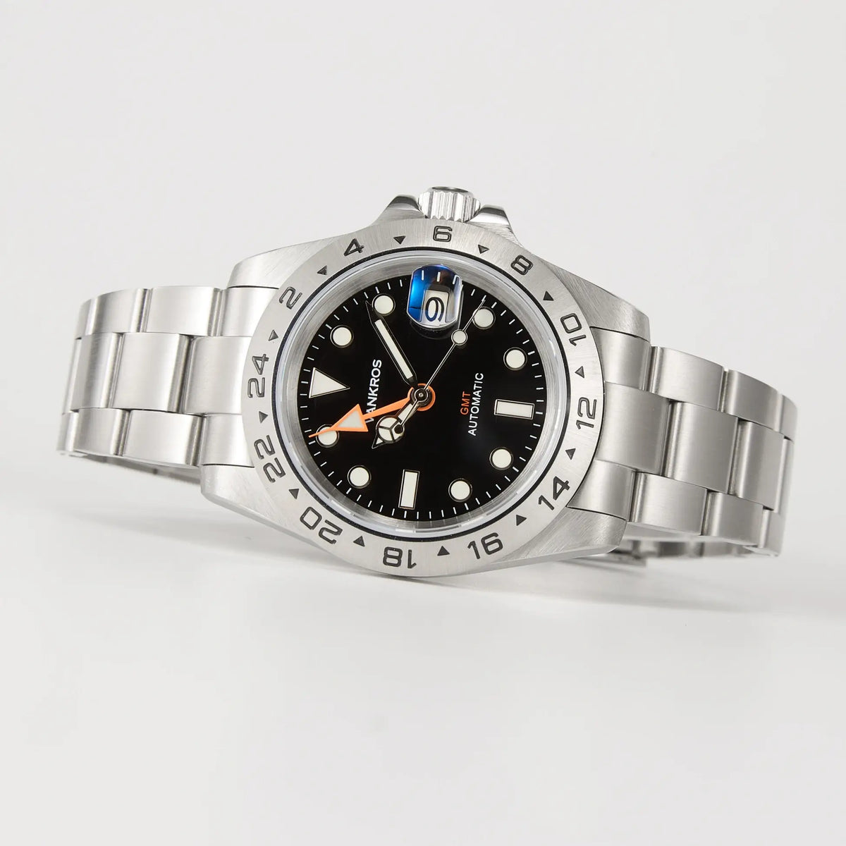 VANKROS Explorer V371 | 40mm Black Dial | NH34 Movement