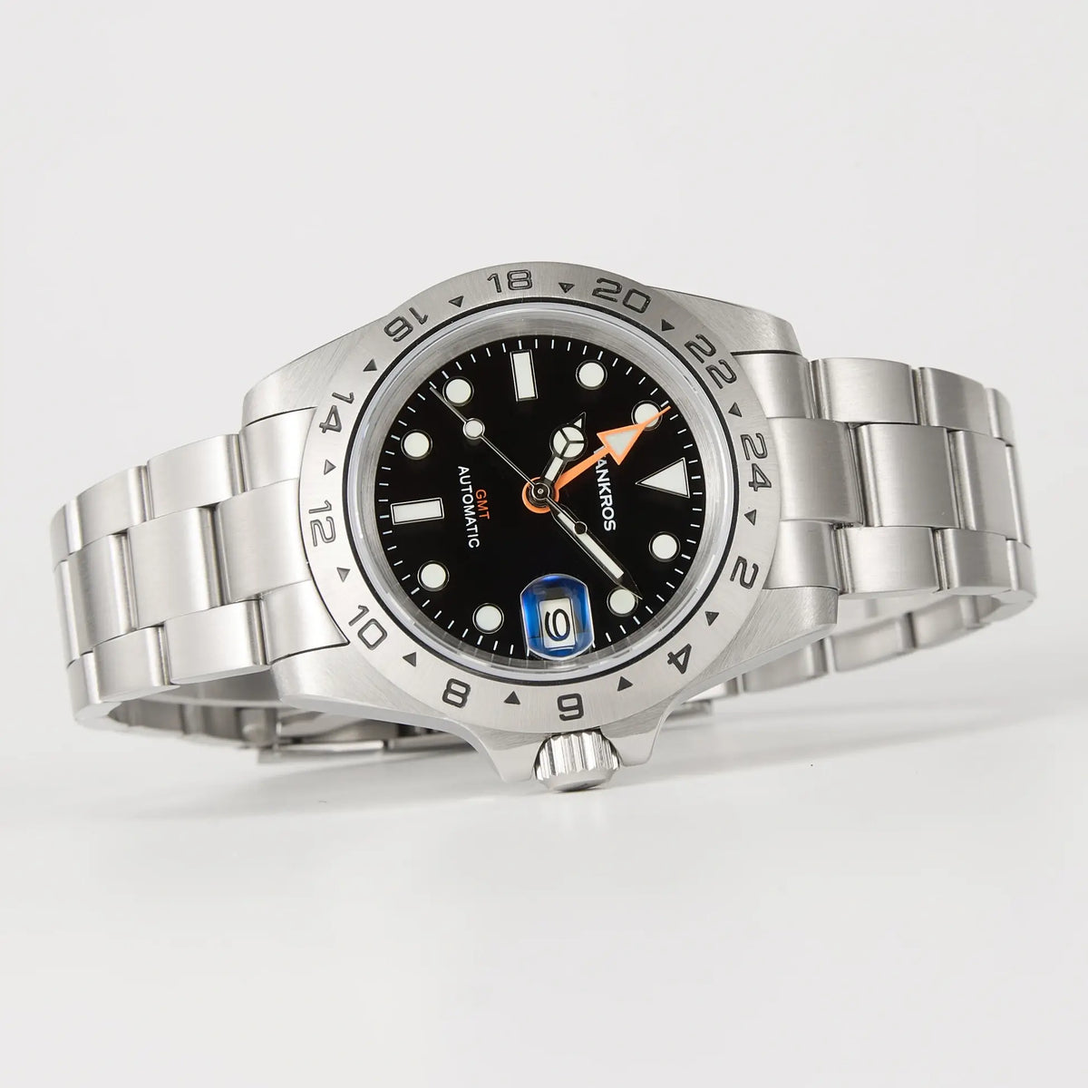 VANKROS Explorer V371 | 40mm Black Dial | NH34 Movement