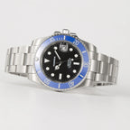 VANKROS Mariner V351 | 40mm Black Dial, Blue Bezel | NH35 Movement
