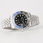 VANKROS GMT V336 | 40mm Black Dial, Black/Blue Bezel | NH34 Movement
