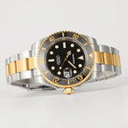 VANKROS Mariner V351 | 40mm Two-Tone Black Dial, Black Bezel | NH35 Movement