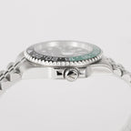 VANKROS GMT V336 | 40mm Black Dial, Green/Black Bezel | NH34 Movement