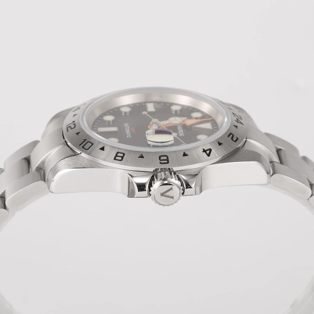 VANKROS Explorer V371 | 40mm Black Dial | NH34 Movement