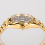 VANKROS Day-Date V311 | 41mm Gold, Black Dial | Citizen 8285 Movement