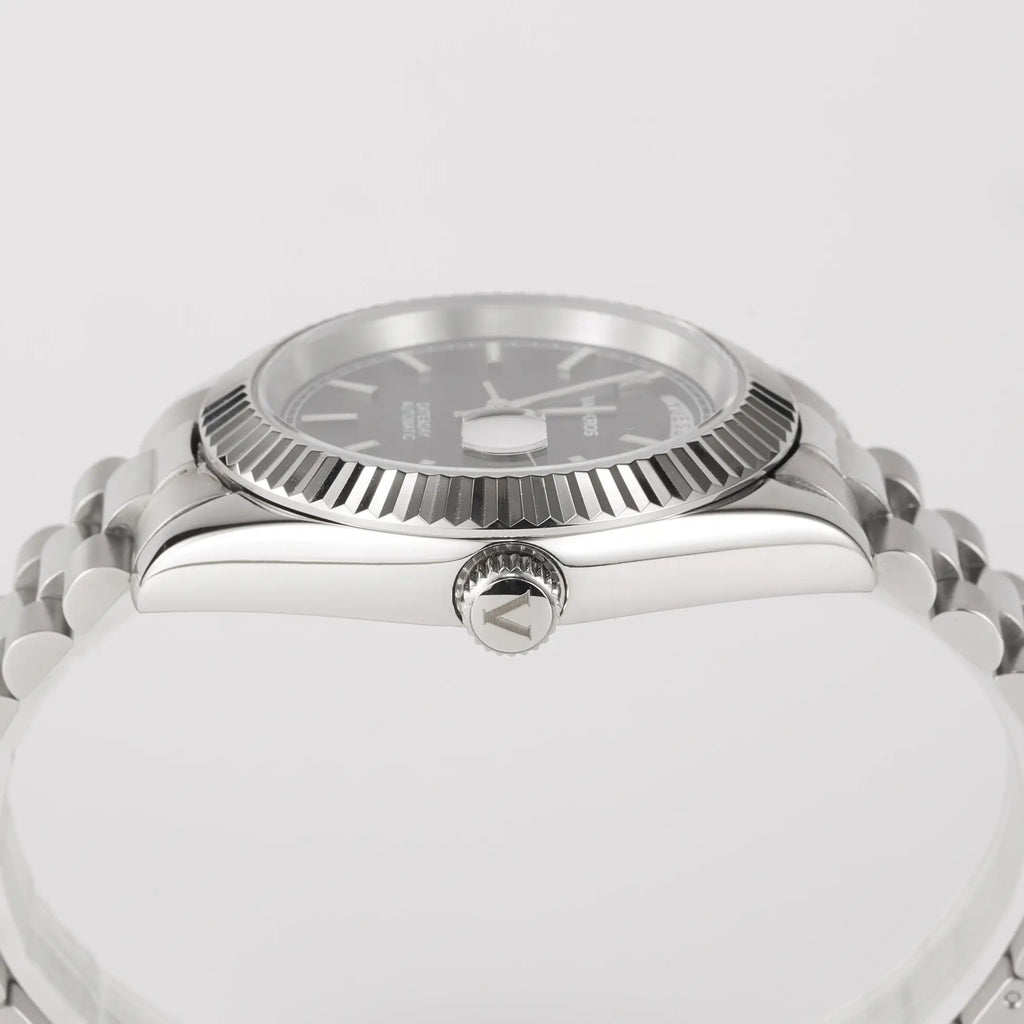 VANKROS Day-Date V311 | 41mm Black Dial | Citizen 8285 Movement