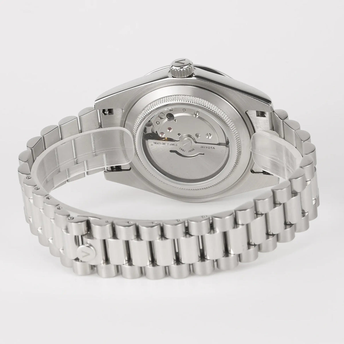 VANKROS Day-Date V311 | 41mm White Dial | Citizen 8285 Movement