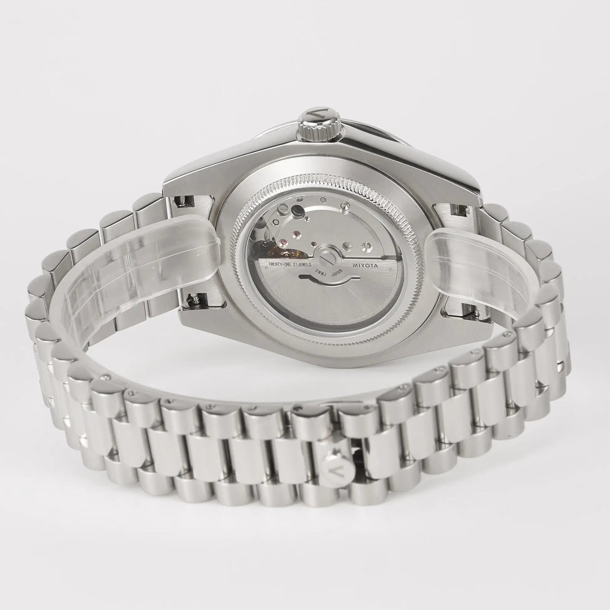 VANKROS Day-Date V311 | 41mm Black Dial | Citizen 8285 Movement