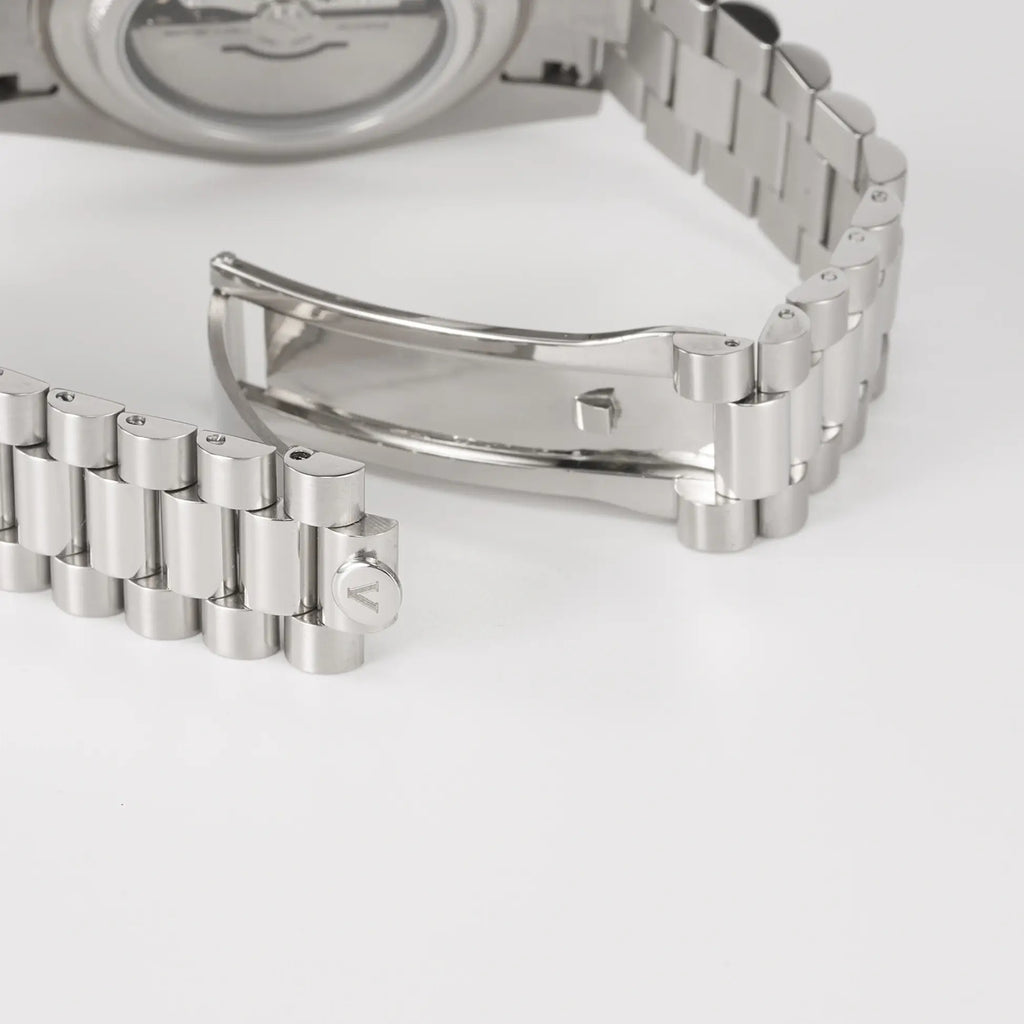 VANKROS Day-Date V311 | 41mm White Dial | Citizen 8285 Movement
