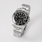 VANKROS Mariner V351 | 40mm Black Dial, Black Bezel | NH35 Movement