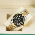 VANKROS Mariner V351 | 40mm Two-Tone Black Dial, Black Bezel | NH35 Movement