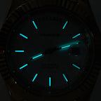 VANKROS Day-Date V311 | 41mm Gold, White Dial | Citizen 8285 Movement