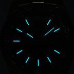 VANKROS Day-Date V311 | 41mm Gold, Black Dial | Citizen 8285 Movement
