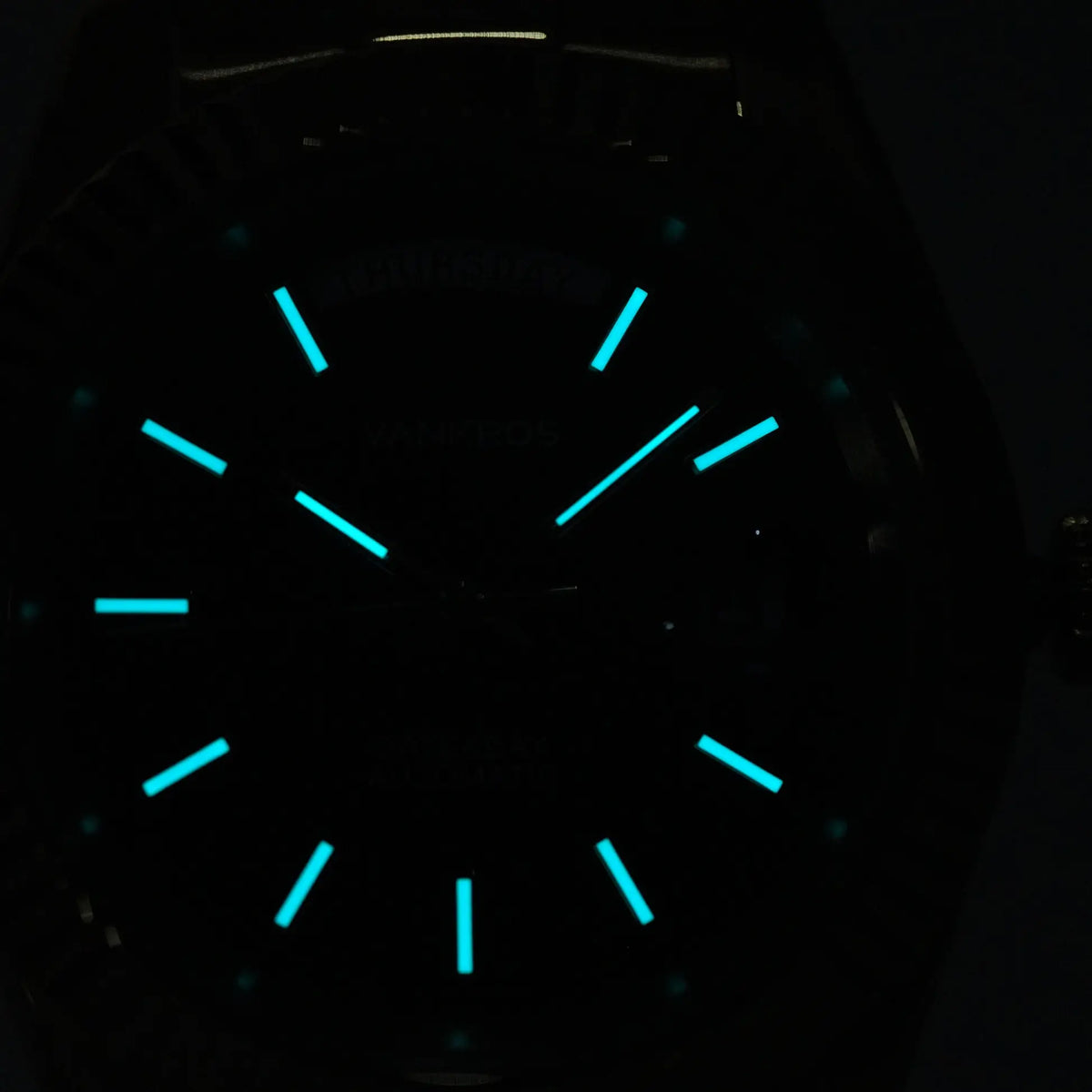 VANKROS Day-Date V311 | 41mm White Dial | Citizen 8285 Movement