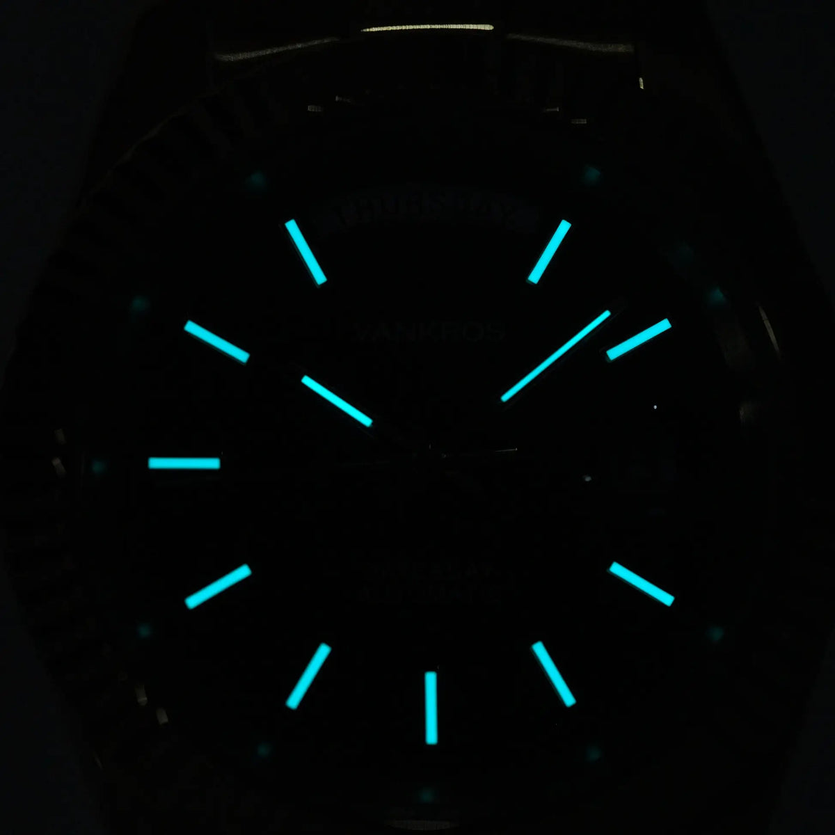 VANKROS Day-Date V311 | 41mm Black Dial | Citizen 8285 Movement