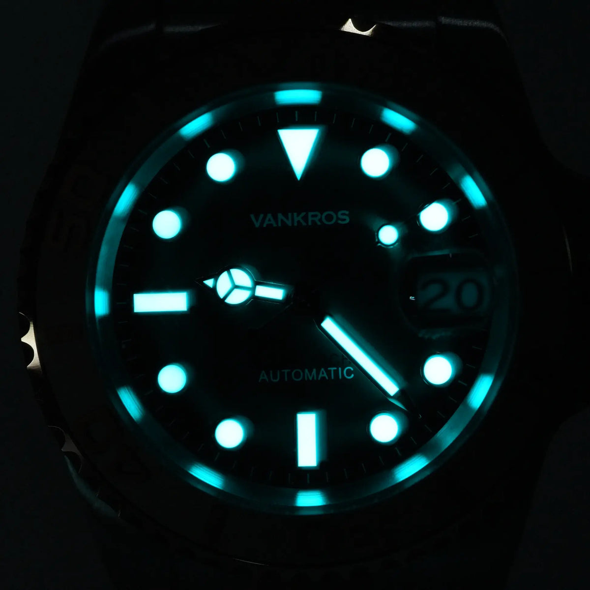 VANKROS Ocean Yacht V382 | 40mm Grey Dial, Steel Bezel | NH35 Movement