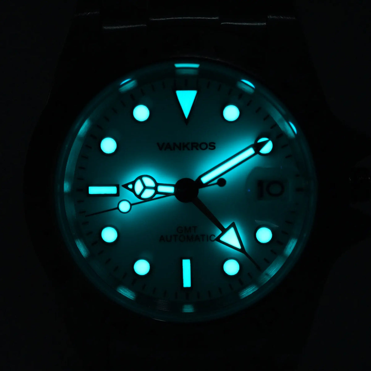 VANKROS Explorer V371 | 40mm White Dial | NH34 Movement