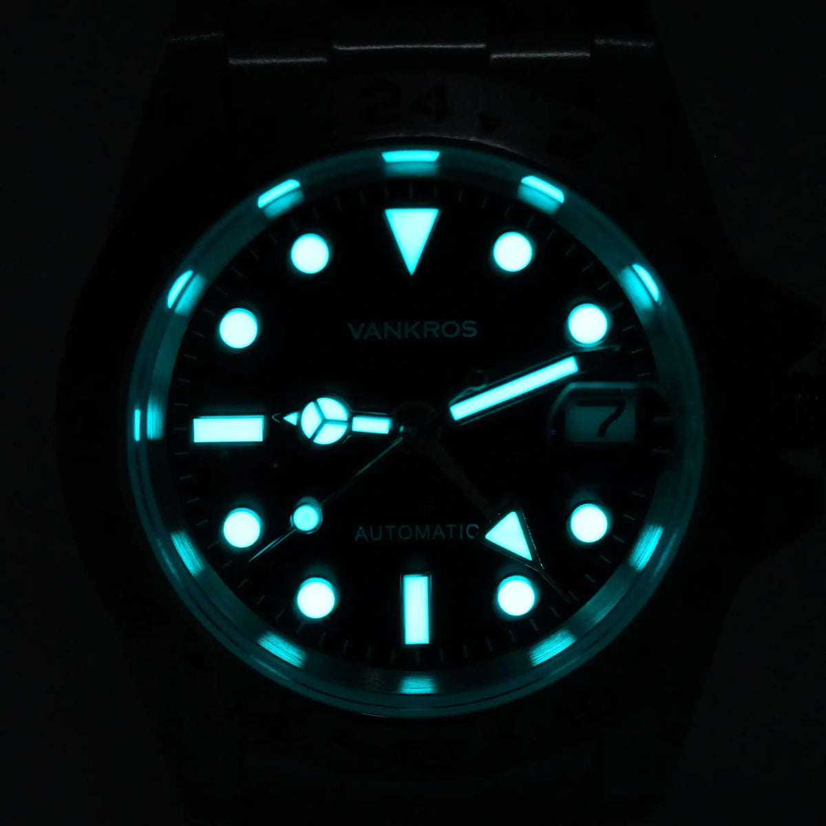 VANKROS Explorer V371 | 40mm Black Dial | NH34 Movement