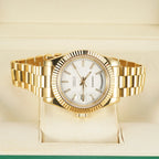 VANKROS Day-Date V311 | 41mm Gold, White Dial | Citizen 8285 Movement