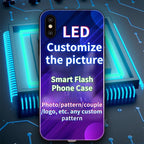 DIY Custom Photo & Design LED Smart Flash Phone Case